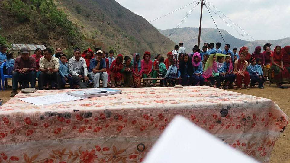 रैनादेबी छहरा गाउँपालिका स्थित गुहारठाना नि.मा.वि.