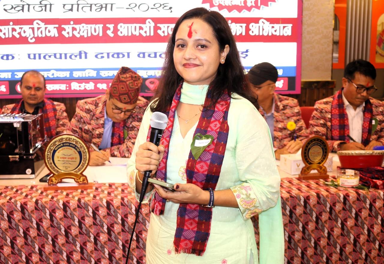 दुबईमा खोजी प्रतिभा–२०२६ सम्पन्न, विजया गौतमको “पाल्पाली मनको डिजिटल चौतारी” आकर्षण